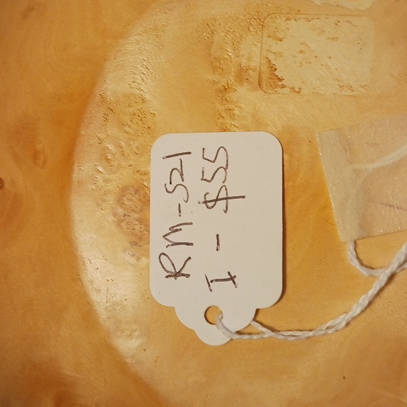 Hand Crafted One-of-a-kind Art Bowl Wood Turned Decor #eshopchicago #turned - Picture 10 of 10